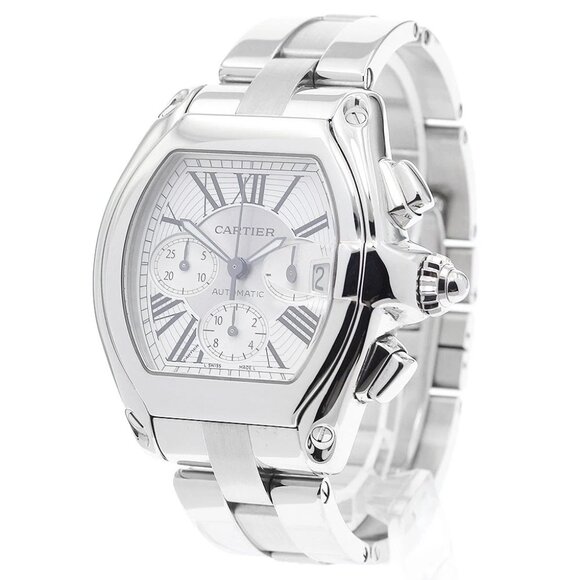 CARTIER Roadster XL W62019X6 Chronograph Automatic Men's Watch_877904 - Picture 1 of 6